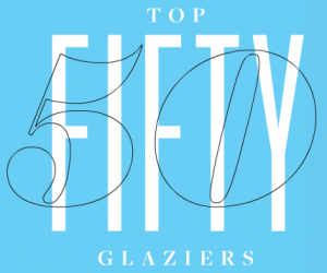 Glass magazine-text graphic