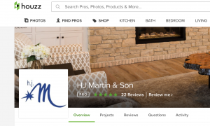 Houzz profile, H.J. Martin and Son