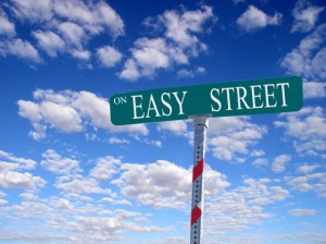easy street sign