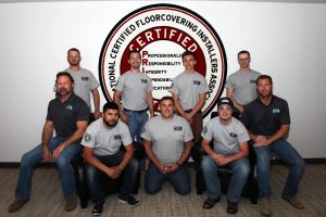 Installers graduate from a five-week Certified Floorcovering Installers (CFI) Residential Carpet Installation Course.
