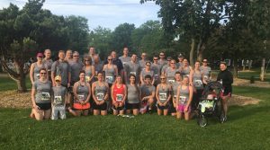 employees participate in the annual bellin run in Green Bay, H.J. Martin and Son
