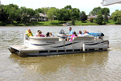 ASPIRO Pontoon Boat