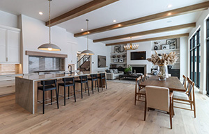 H.J. Martin and Son living room