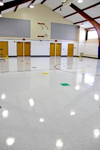 Gym of Cormier School &amp; Early Learning Center in Green Bay, Wis., H.J. Martin and Son