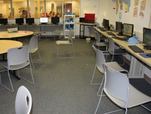 Before shot of Education room