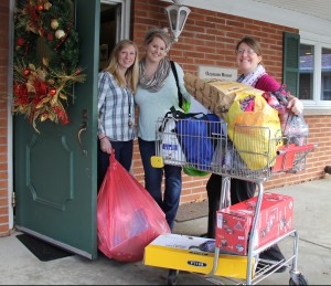 The gifts arrive at House of Hope