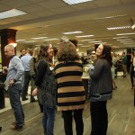 coworkers gather to see the new space, H.J. Martin and Son