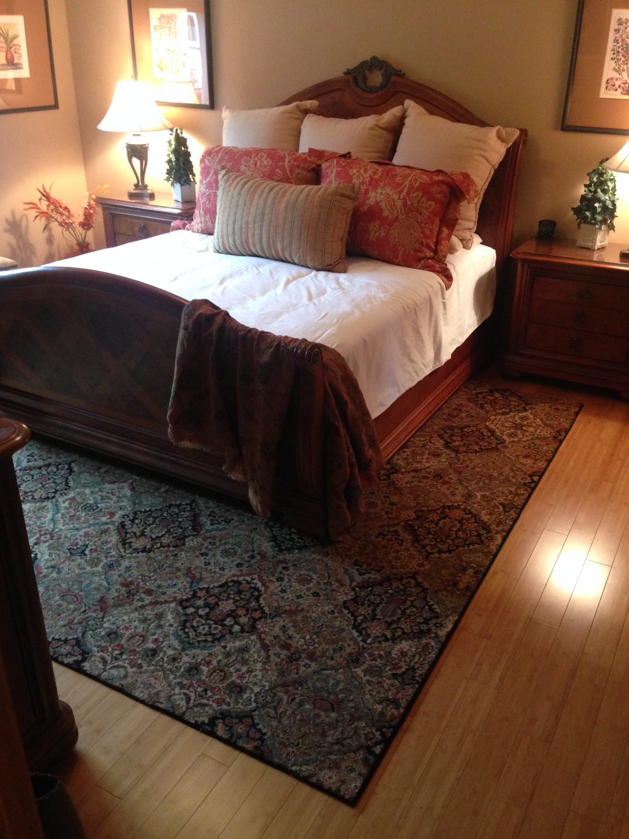 Bedroom after the remodel