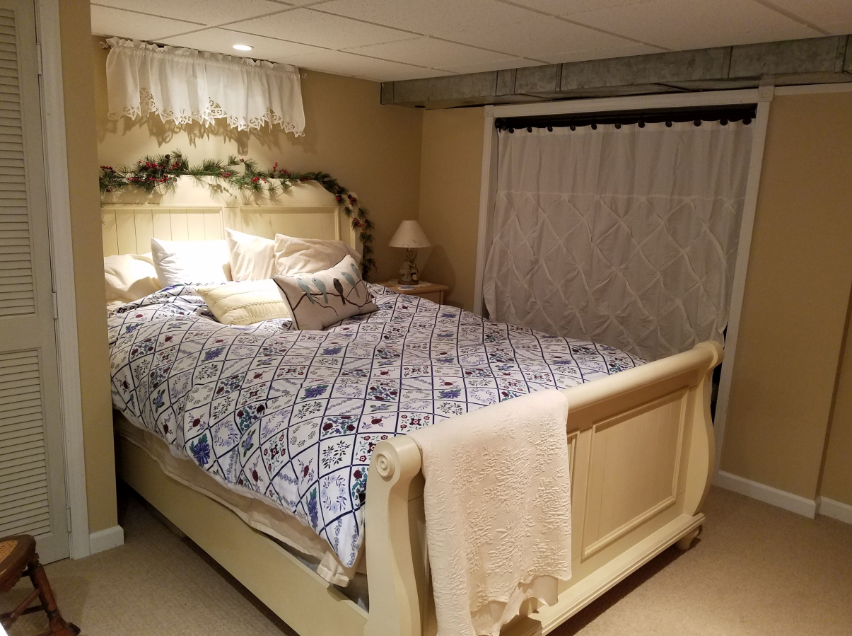 Guest room after, H.J. Martin and Son