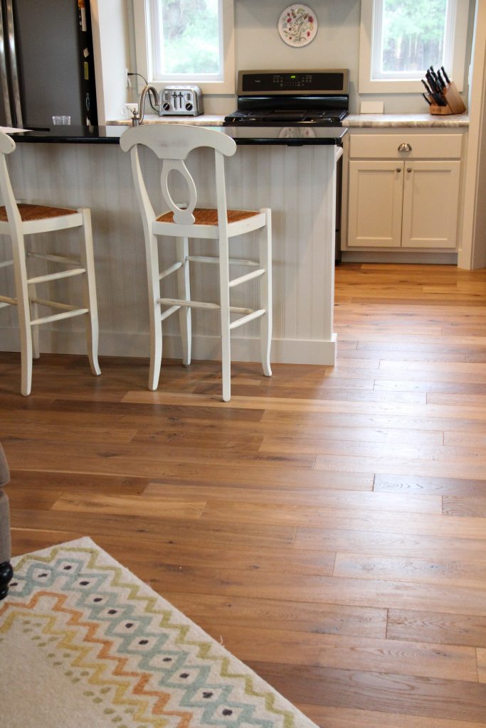 Hardwood kitchen flooring, H.J. Martin and Son