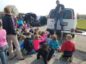 installation presentation, education, elementary school, H.J. Martin and Son