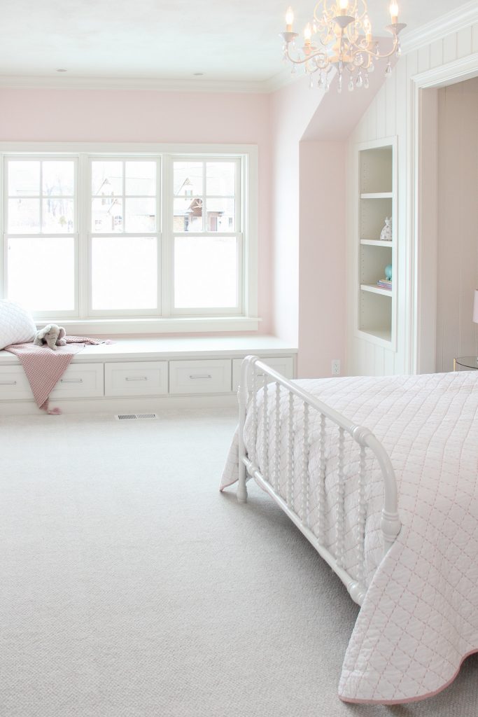 2018 showcase of homes, light gray carpet, girls bedroom, H.J. Martin and Son