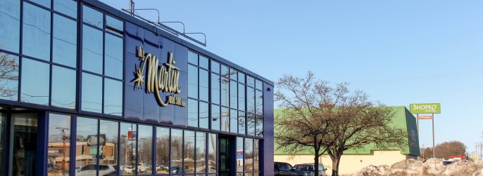 H.J. Martin and Son with original Shopko building in background